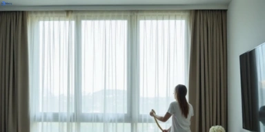 Delicate sheer drape cleaning broadway-nsw Matty Curtain Cleaning